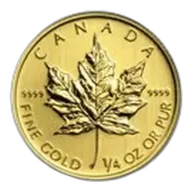 Canada 1/4 oz Gold Maple Leaf (Random Year)