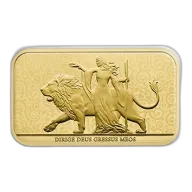 1 Oz Royal Mint Una And The Lion Gold Bar (New)