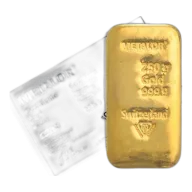 250g Gold Cast Bar | Metalor