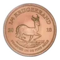 2018 Gold Krugerrand 0.25 Ounce Bullion Coin