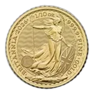 2026 Great Britain 1/10 oz Gold Britannia BU