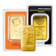 100 Gram Gold Bars - Design Our Choice