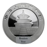 1 oz Silver Chinese Panda Coins Random Years