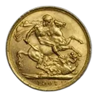 1907-P Australia Gold Sovereign Edward VII BU