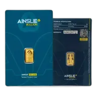 1g Ainslie Minted Gold Bar - Diwali