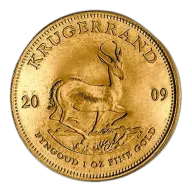 South Africa Krugerrand 1 Ounce Gold Coin 2009
