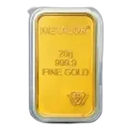 20g Metalor Gold Bar
