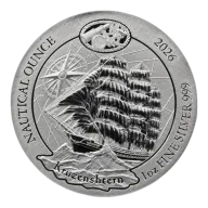 1 oz Rwanda Nautical Silver Coin