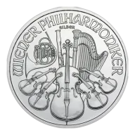 Pre-Owned 1 oz Philharmonic Silver Coin