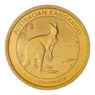 0.5 oz Gold Coin Kangaroo Nugget - Minty