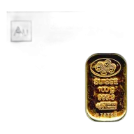 100g PAMP Suisse Gold Bar