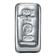 100 gram Silver Bar | Heimerle + Meule