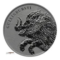 1 oz Germania Beasts Silver Round