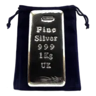 1 Kilo Silver Bar