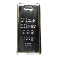 2026 Albion 500 Gram Trademarked 999 Silver Bullion Bar