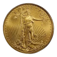 2017 $5 Gold American Eagle BU