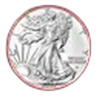 2025 1 oz American Silver Eagle - w/Premium Case, Happy Holidays