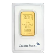 1 oz Gold Credit Suisse Bar