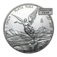 1 oz Mexican Silver Libertad Type 2