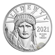 2021 1 oz American Platinum Eagle Coin (BU)