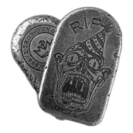 2 oz Monarch Precious Metals Silver Bar