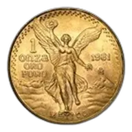 1981 Mexico 1 oz Gold Libertad BU