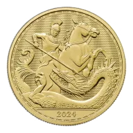 St George and the Dragon 1oz Gold Coin 2024