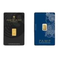 1 Gram Gold Bar (Random Brand, In Assay Card)
