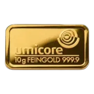 10 Gram Umicore Gold Bar