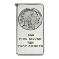 10 oz SilverTowne Buffalo Silver Bar