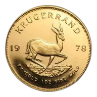1 oz South African Mint Krugerrand Gold Coin