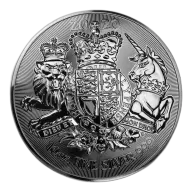 2020 Great Britain 10 oz Silver The Royal Arms