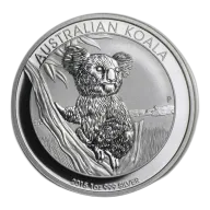 2015 1oz Australian Perth Mint Silver Koala