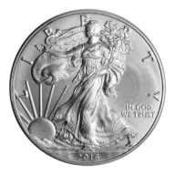 2016 $1 American Silver Eagle 1 oz Brilliant Uncirculated
