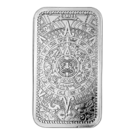 5oz Silver Bar - Aztec