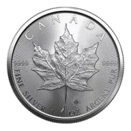 2021 Silver Maple Leaf Coin BU