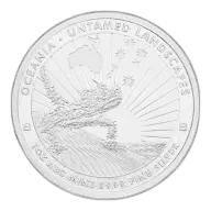 ABC Silver Bullion- Untamed Landscapes 1oz Thorny Lizard Coin