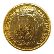 Quarter Ounce Gold Britannia (2014-2025)