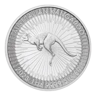 1 oz Silver Kangaroo Coins: .9999 Fine Australian Silver