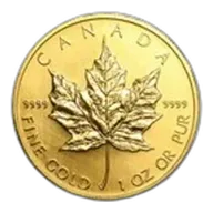 2004 Canada 1 oz Gold Maple Leaf BU
