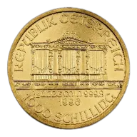 1/2 oz Philharmonic Gold Coin