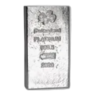 51.454 oz Platinum Bar - PAMP Suisse