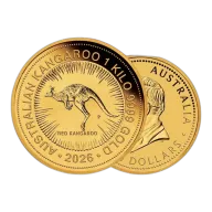 1kg Gold Coin 2026 Kangaroo - Perth Mint