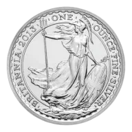 2013 1 oz Uncirculated Silver Britannia