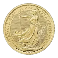2026 Great Britain Gold Britannia £50 1/2 oz - BU