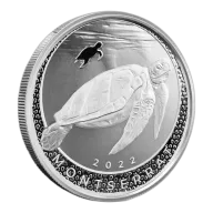 2022 Silver EC8 Montserrat Sea Turtle