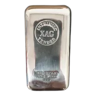 Locally Produced Silver Cast Bar 500g
