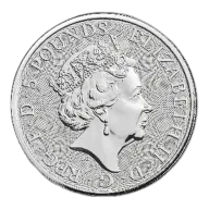 2oz Silver Coin Queen's Beast Falcon UK