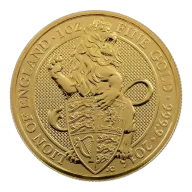 2016 Queen's Beasts Lion Of England One Ounce Gold Bullion Coin