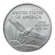 1/2 oz American Eagle Platinum Coin